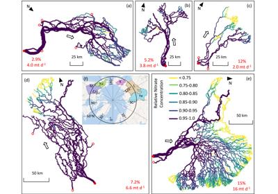Seasonal and Morphological Controls on Nitrate Retention in Arctic Deltas